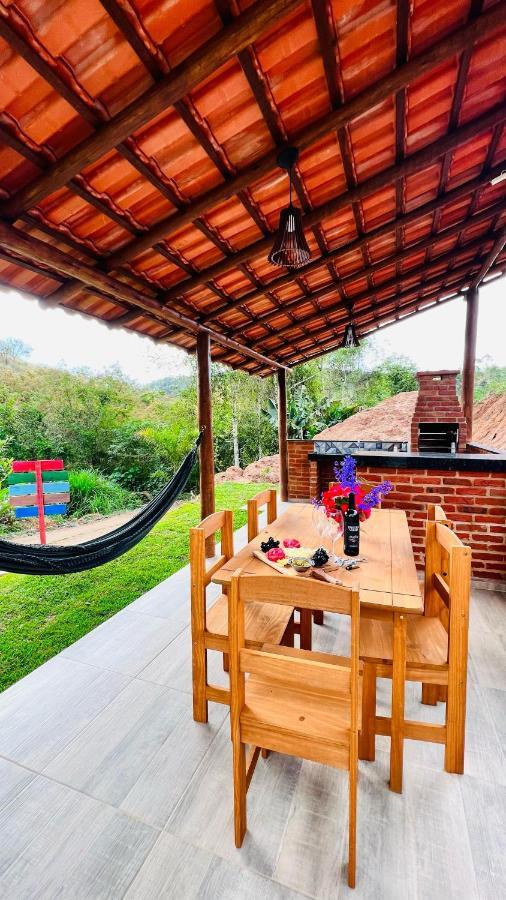 Casa Sabia No Sitio Falk No Coracao Do Circuito Caravaggio Villa Santa Teresa  Ngoại thất bức ảnh